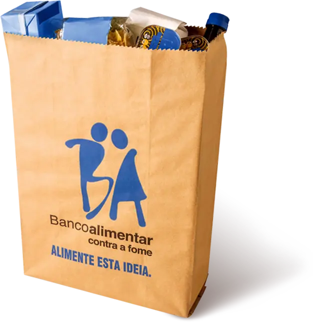 Saco de papel Banco Alimentar